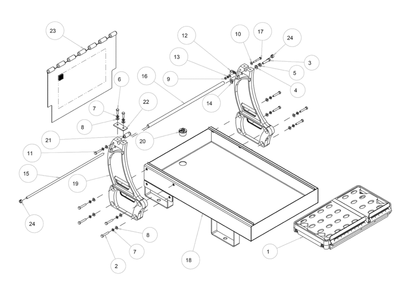 Part Location Diagram of 160066 MK Diamond Stud, Spring Retaining